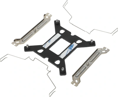 Устройство охлаждения(кулер) ID-Cooling SE-214-XT Basic Soc-AM5/AM4/1200/1700/1851 черный 4-pin 16-27dB Al+Cu 180W 500gr Ret