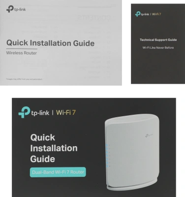 Роутер беспроводной TP-Link Archer BE450 BE7200 100/1000/2500/10000BASE-T белый