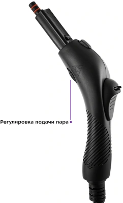 Пароочиститель напольный Kitfort КТ-9103-1 2000Вт фиолетовый