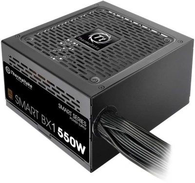 Блок питания Thermaltake ATX 550W Smart BX1 SE 80+ bronze (20+4pin) APFC 120mm fan color LED 6xSATA RTL