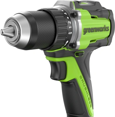 Дрель-шуруповерт Greenworks DD560 аккум. патрон:быстрозажимной (3708407CUB)