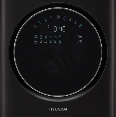 Стиральная машина Hyundai Gemini WMD9423 класс: A+++ загр.фронтальная макс.:15кг (с сушкой) темно-серебристый инвертор