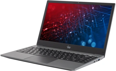 Ноутбук IRU Tactio 14ALH Core i5 1235U 16Gb SSD512Gb Intel UHD 14" IPS FHD (1920x1080) FreeDOS grey WiFi BT Cam 4000mAh (2058884)