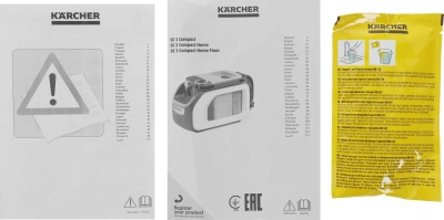 Пылесос моющий Karcher SE 3 500Вт черный/белый