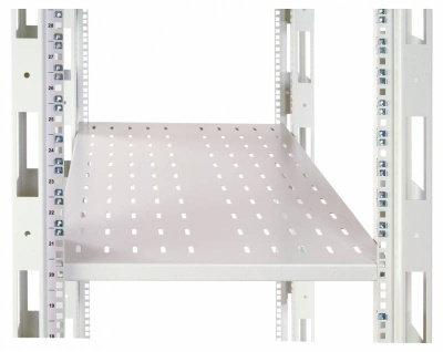 Полка стационарная ЦМО СВ-100 0.5U нагр.:45кг. 19" 1000мм серый (упак.:1шт)