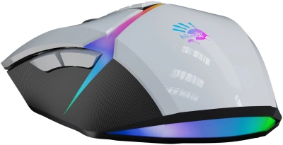 Мышь A4Tech Bloody W60 Max белый оптическая 10000dpi USB 10but (W60 MAX (PANDA WHITE))