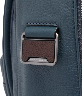 Рюкзак мужской Piquadro Tebe CA7157W144/BLU синий натур.кожа