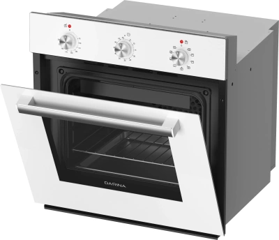 Духовой шкаф Электрический Darina 1U BDE 111 707 W белый/белый