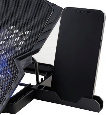 Подставка для ноутбука Digma D-NCP150-2 15.6"360x260x27мм 38дБ 2xUSB 2x 120ммFAN 650г металл/пластик черный