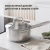 Ковш Rondell Solo RDS-1601 1.3л. d=16см (с крышкой) стальной Ковш Rondell Solo RDS-1601 1.3л. d=16см (с крышкой) стальной