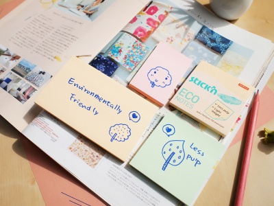 Блок самоклеящийся бумажный Stick`n ECO 21747 76x76мм 100лист. 60г/м2 пастель голубой