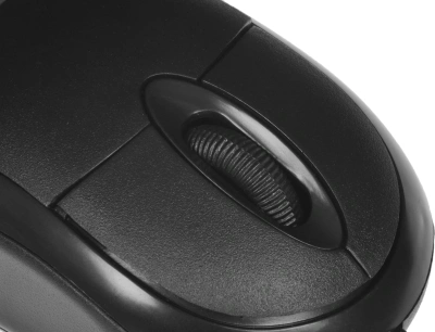 Мышь Оклик 105S черный оптическая 800dpi USB для ноутбука 3but (400941)