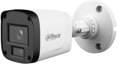 Камера видеонаблюдения аналоговая Dahua DH-HAC-B5E20P-A-0360B 3.6-3.6мм цв. корп.:белый