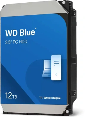 Жесткий диск WD SATA-III 12TB WD120EAGZ Desktop Blue (7200rpm) 512Mb 3.5"
