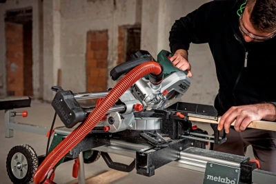 Торцовочная пила Metabo KGS 254 M set 1450Вт 5000об/мин d=254мм
