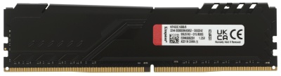 Память DDR4 8Gb 3200MHz Kingston KF432C16BB/8 Fury Beast Black RTL Gaming PC4-25600 CL16 DIMM 288-pin 1.35В single rank с радиатором Ret