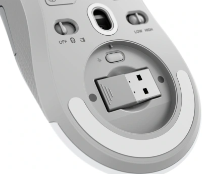 Мышь Lenovo Legion M600 белый оптическая 16000dpi беспров. BT/Radio USB 9but (GY51C96033)