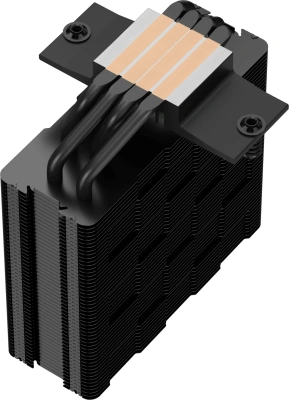 Устройство охлаждения(кулер) Deepcool AG400 Bk ARGB Soc-AM5/AM4/1200/1700/1851 черный/белый 4-pin 31.6dB Al+Cu 220W 614gr Ret (R-AG400-BKANMC-G-2)