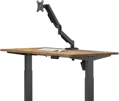 Кронштейн для мониторов Cactus CS-VM-MG-80-BK черный/белый 17"-32" макс.9кг настольный поворот и наклон