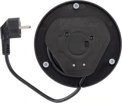 Чайник электрический Polaris PWK 1715CGLD 1.7л. 2200Вт черный корпус: стекло/пластик