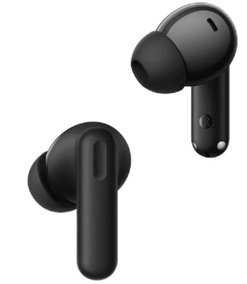 Гарнитура внутриканальные Realme Buds Techlife черный беспроводные bluetooth в ушной раковине (6975840261383)