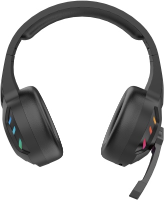 Наушники с микрофоном Оклик HS-L420G черный накладные BT оголовье (1939799)