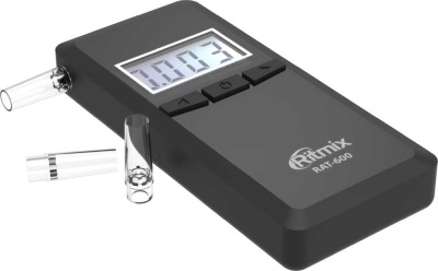 Алкотестер Ritmix RAT-600 электрохимический черный