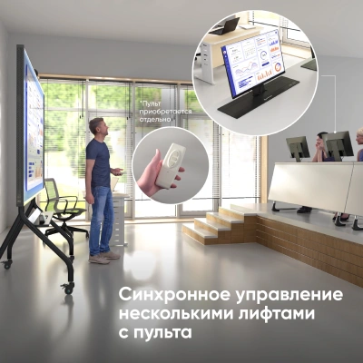 Кронштейн для мониторов Onkron NWS-SC24 черный 13"-24" макс.15кг настольный