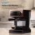 Кофеварка рожковая Vitek VT-1517 BN 1238Вт коричневый