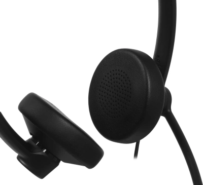 Наушники с микрофоном Epos Impact 100 UC Stereo черный накладные USB оголовье (1001420)