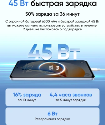 Смартфон Realme RMX5303 C71 256Gb 8Gb зеленый моноблок 3G 4G 2Sim 6.67" 720x1604 Android 15 50Mpix 802.11 a/b/g/n/ac NFC GPS GSM900/1800 GSM1900 FM