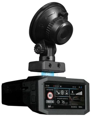 Видеорегистратор с радар-детектором Incar SDR-245 Nepal черный 1296p 130гр. GPS Mstar MSTAR 8339