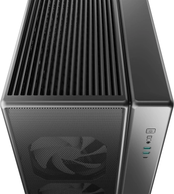 Корпус Deepcool CG590 MESH 2F черный без БП ATX 11x120mm 2xUSB3.0 audio bott PSU