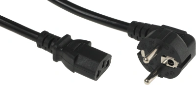 Шнур питания Rexant 04-2738 Schuko-C13 проводник.:3x1мм2 1.8м 220В черный