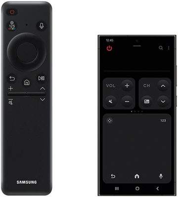 Телевизор QLED Samsung 85" QE85Q7FAAUXRU Q черный 4K Ultra HD 60Hz DVB-T2 DVB-C DVB-S2 USB WiFi Smart TV