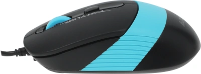 Мышь A4Tech Fstyler FM10 черный/синий оптическая 1600dpi USB 4but (FM10 BLUE)