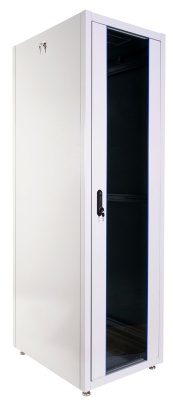 Шкаф коммутационный ЦМО (ШТК-Э-42.6.8-44АА) напольный 42U 600x800мм пер.дв.перфор. задн.дв.перфор. 2 бок.пан. направл.под закл.гайки 710кг серый 715мм 87кг 180град. 1987мм IP20 сталь