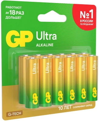 Батарея GP Ultra 15AUA21-2CRSBC12 AA (12шт) блистер