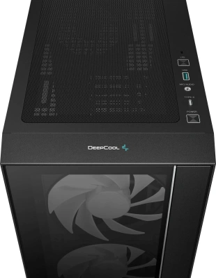 Корпус Deepcool Matrexx 55 V4 C черный без БП ATX 4x120mm 2x140mm 1xUSB3.0 audio bott PSU