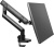 Кронштейн для мониторов Ultramounts UM709 черный 17"-32" макс.8кг крепление к столешнице поворот и наклон