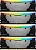 Память DDR4 4x8GB 3200MHz Kingston KF432C16RB2AK4/32 Fury Renegade RGB RTL Gaming PC4-25600 CL16 DIMM 288-pin 1.35В dual rank с радиатором Ret