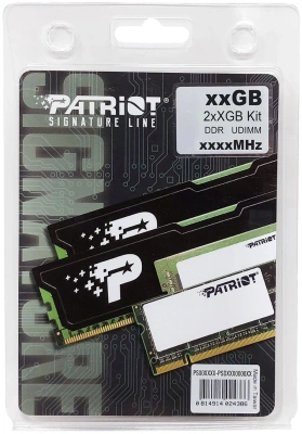 Память DDR4 2x8GB 2666MHz Patriot PSD416G2666K Signature RTL PC4-21300 CL17 DIMM UDIMM 288-pin 1.2В kit single rank Ret