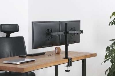 Кронштейн для мониторов Onkron D221E черный 13"-32" макс.16кг настольный поворот и наклон
