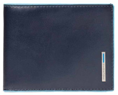 Кошелек мужской Piquadro Blue Square PU257B2R/BLU2 синий натур.кожа