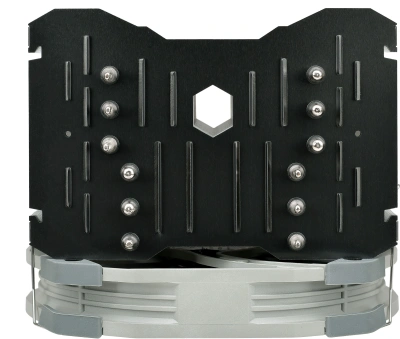 Устройство охлаждения(кулер) Thermalright Macho-Maxx Soc-AM5/AM4/1200/1700/1851 серебристый 4-pin 25.6dB Al 635gr Ret
