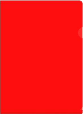 Папка-уголок Бюрократ -E310N/1RED непрозрачный A4 пластик 0.18мм красный