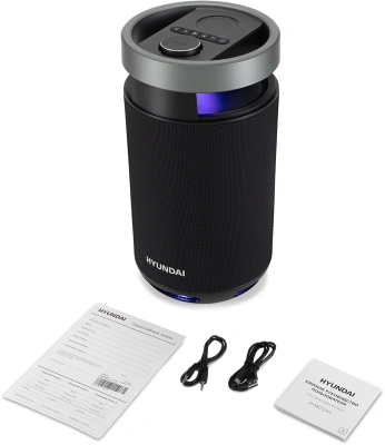 Минисистема Hyundai Select H-MC1241 черный 90Вт USB BT