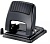 Дырокол Kw-Trio 09665BLACK макс.:30лист. металл черный отв.:2 с линейкой