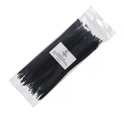 Стяжка пластиковая Cabeus CTBL-300 300x3.6мм (упак:100шт) нейлон внешний (-40/+85) черный