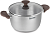 Кастрюля Rondell Coffee Bean RDS-1644 3.2л. d=20см (с крышкой) стальной